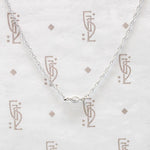 Ultra Dainty Marquis Diamond Link Necklace