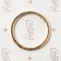Diamond Forget Me Not Band in Yellow Gold by 720