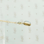 LUNA Moonstone and Diamond Pendant