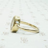 Golden Sparks Rutilated Quartz Artisan Ring