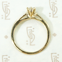 Artisan Engagement Ring with Antique Diamond by 720