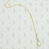 antique moonstone and .29 carat old mine cut diamond pendant
