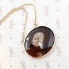 Hypnotic Georgian Agate with Crystalline Eye Necklace by 720