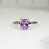 Lovely Lilac Antique Sapphire Solitaire Ring by 720
