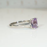 Lovely Lilac Antique Sapphire Solitaire Ring by 720
