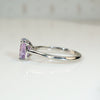 Lovely Lilac Antique Sapphire Solitaire Ring by 720