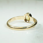 Vintage Yellow Sapphire Solitaire by 720