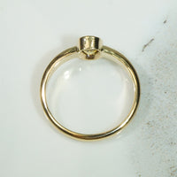 Vintage Yellow Sapphire Solitaire by 720