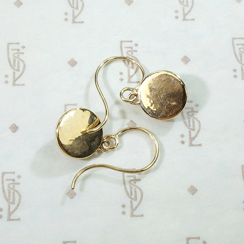 Serene Man in the Moon Moonstone Earrings by 720