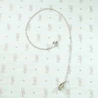 Fresh Emerald-Cut Emerald Solitaire Necklace by 720