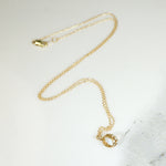 Glowing Antique Moonstone in Gold Pendant