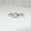 Glittering Rose Cut Diamond Engagement Ring by 720