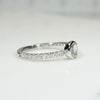 Glittering Rose Cut Diamond Engagement Ring by 720