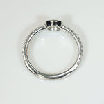 Glittering Rose Cut Diamond Engagement Ring by 720