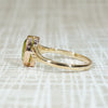 Lively Antique Peridot & Bezel Gold Ring by 720