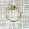 Lively Antique Peridot & Bezel Gold Ring by 720