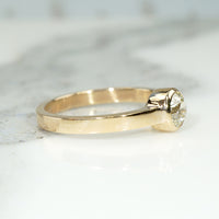 Stunning Fancy Yellow Old European Diamond Solitaire by 720