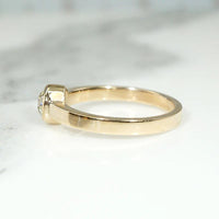Stunning Fancy Yellow Old European Diamond Solitaire by 720
