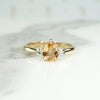 Radiant Buff Top Cut Imperial Topaz Ring by 720