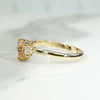 Radiant Buff Top Cut Imperial Topaz Ring by 720