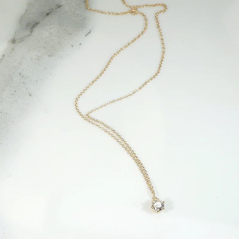 Old European Cut Diamond Solitaire Pendant in Gold by 720