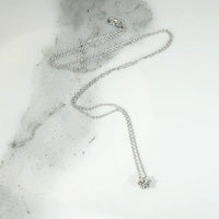 Old European Cut Diamond Pendant in White Gold by 720