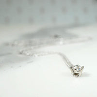 Old European Cut Diamond Pendant in White Gold by 720