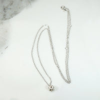 Old European Cut Diamond Pendant in White Gold by 720