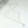Old Mine Diamond Solitaire in White Gold Bezel Pendant by 720