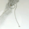 Old Mine Diamond Solitaire in White Gold Bezel Pendant by 720