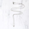 Petite Old Euro Diamond in White Gold Bezel Pendant by 720