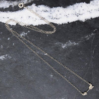 Tiny Arrow Necklace in Recycled Silver by 720