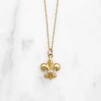 Fleur de Lis Necklace by 720