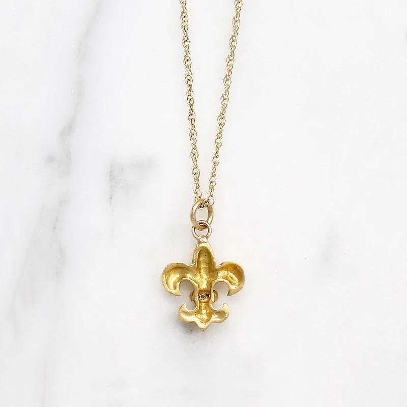 Fleur de Lis Necklace by 720
