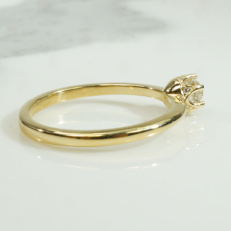 18k Gold OMC Diamond Solitaire by 720