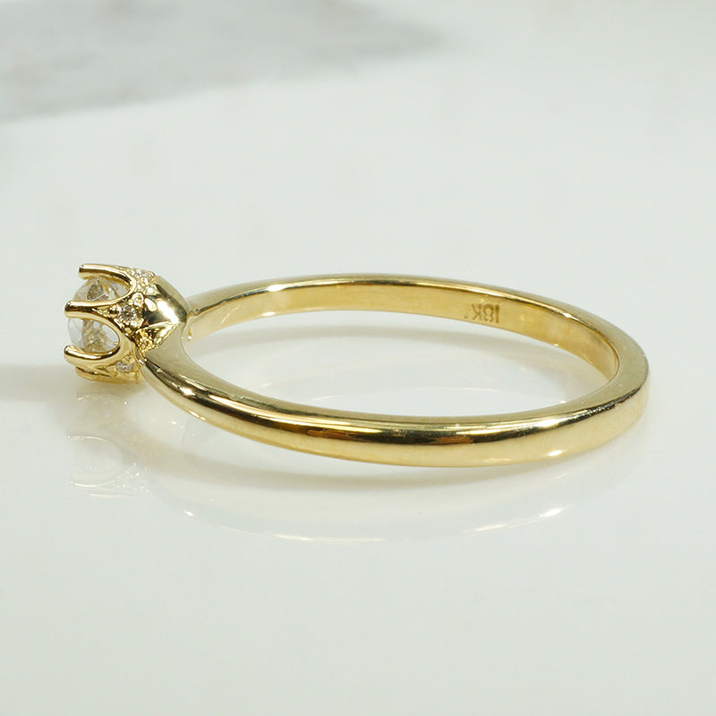 18k Gold OMC Diamond Solitaire by 720