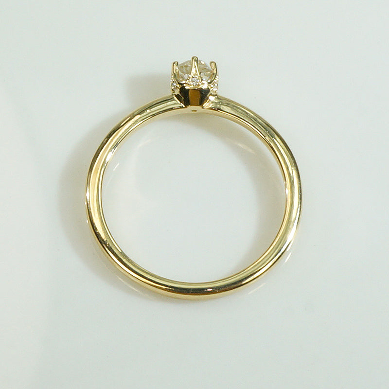 18k Gold OMC Diamond Solitaire by 720