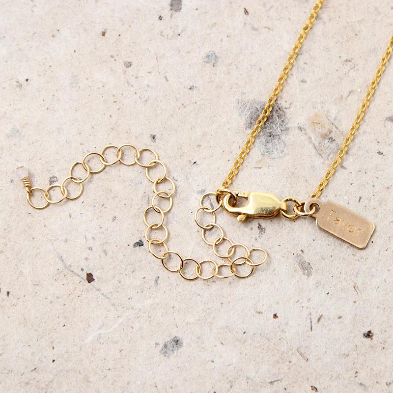 Quarry Gold Filled Necklace from Favor