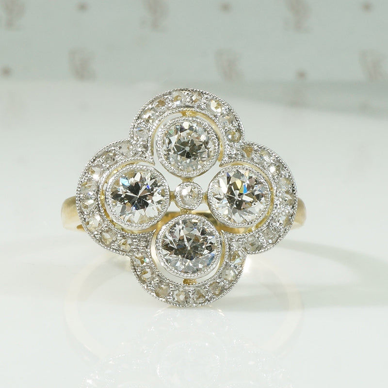 Stunning Edwardian Diamond Ring