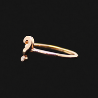 Diamond Question Mark Ring by 720