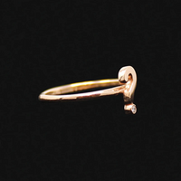 Diamond Question Mark Ring by 720