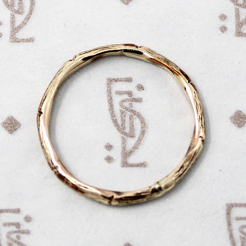 Fun Bamboo Vintage Gold Band