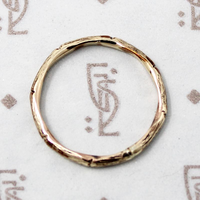 Fun Bamboo Vintage Gold Band