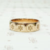Dotted Daisy Rose Gold Cigar Band