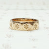 Dotted Daisy Rose Gold Cigar Band