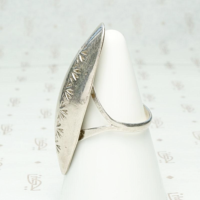 Sunrise Rocker Ring in Sterling Silver