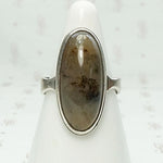 Subtle Sterling Silver & Agate Ring