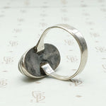 Subtle Sterling Silver & Agate Ring