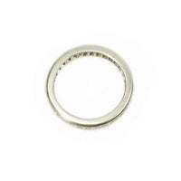 1940's European Eternity Band 18k White Gold