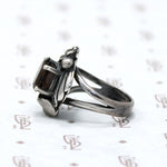 Dreamy Smokey Quartz Ring in Silver